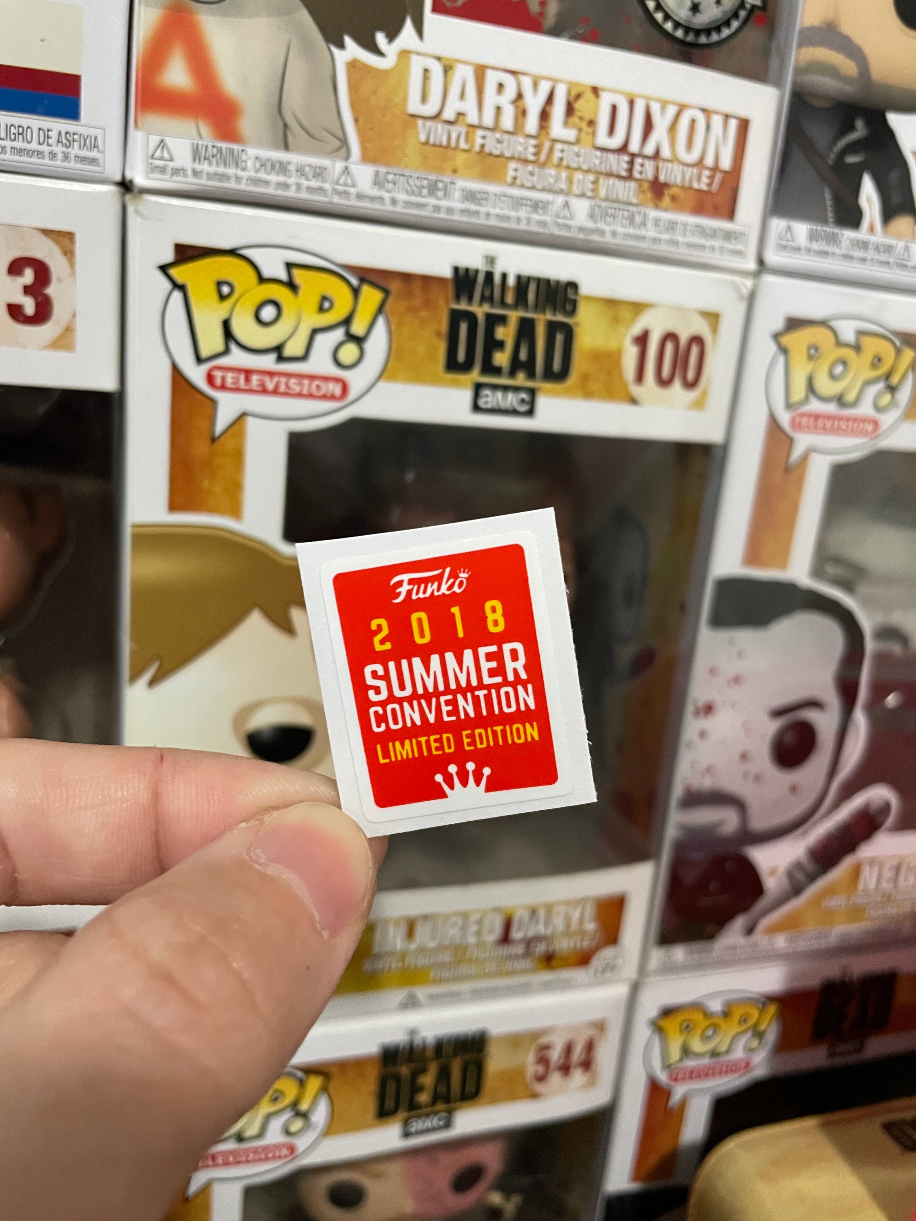 pom＊【新品】AmeriVINTAGE/MANY WAY FAKE BO Funko Pop! (San Diego Comic Con 2018) Replacement Sticker