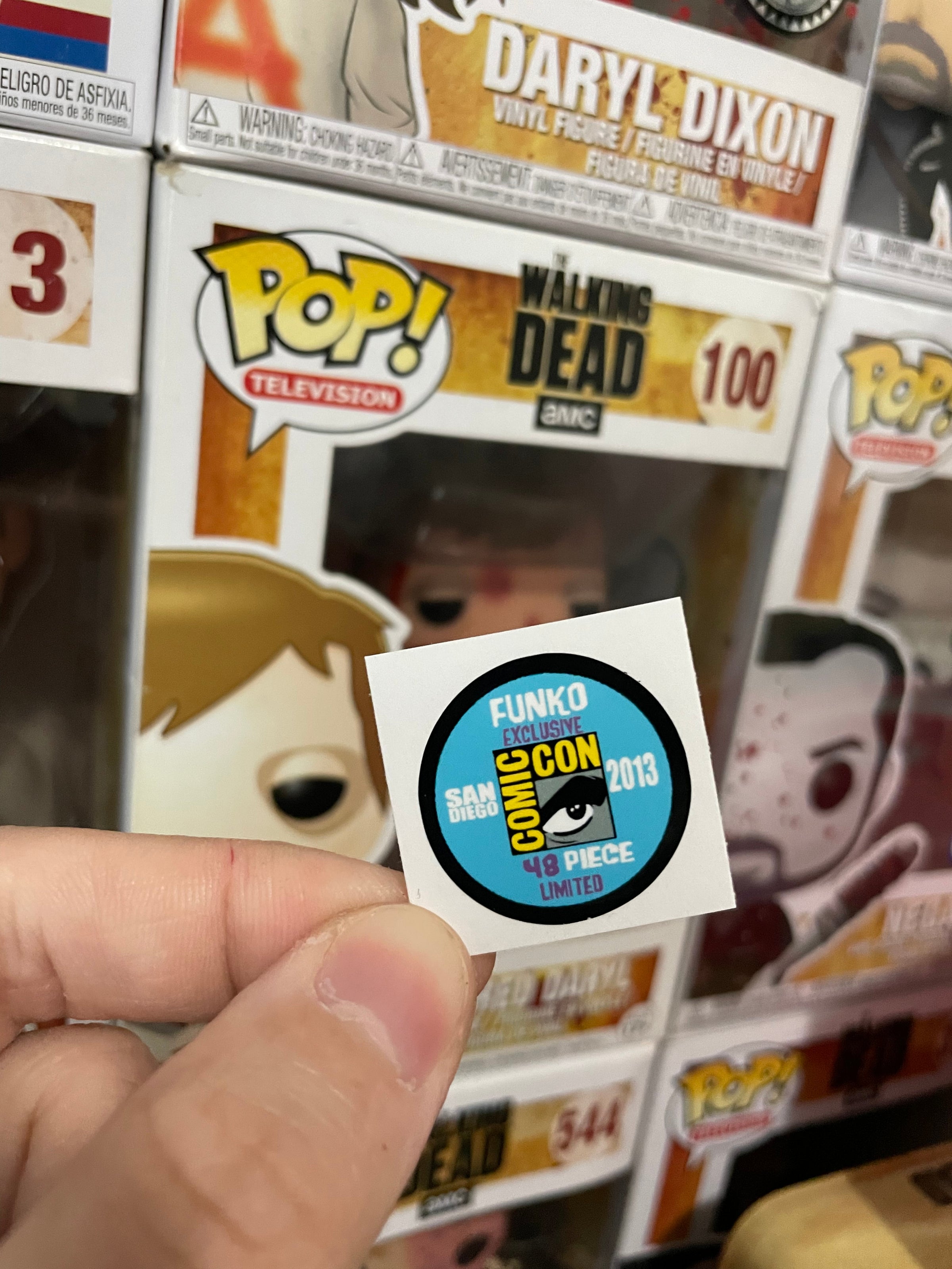 Funko Pop! (San Diego Comic Con 2013) Replacement Sticker